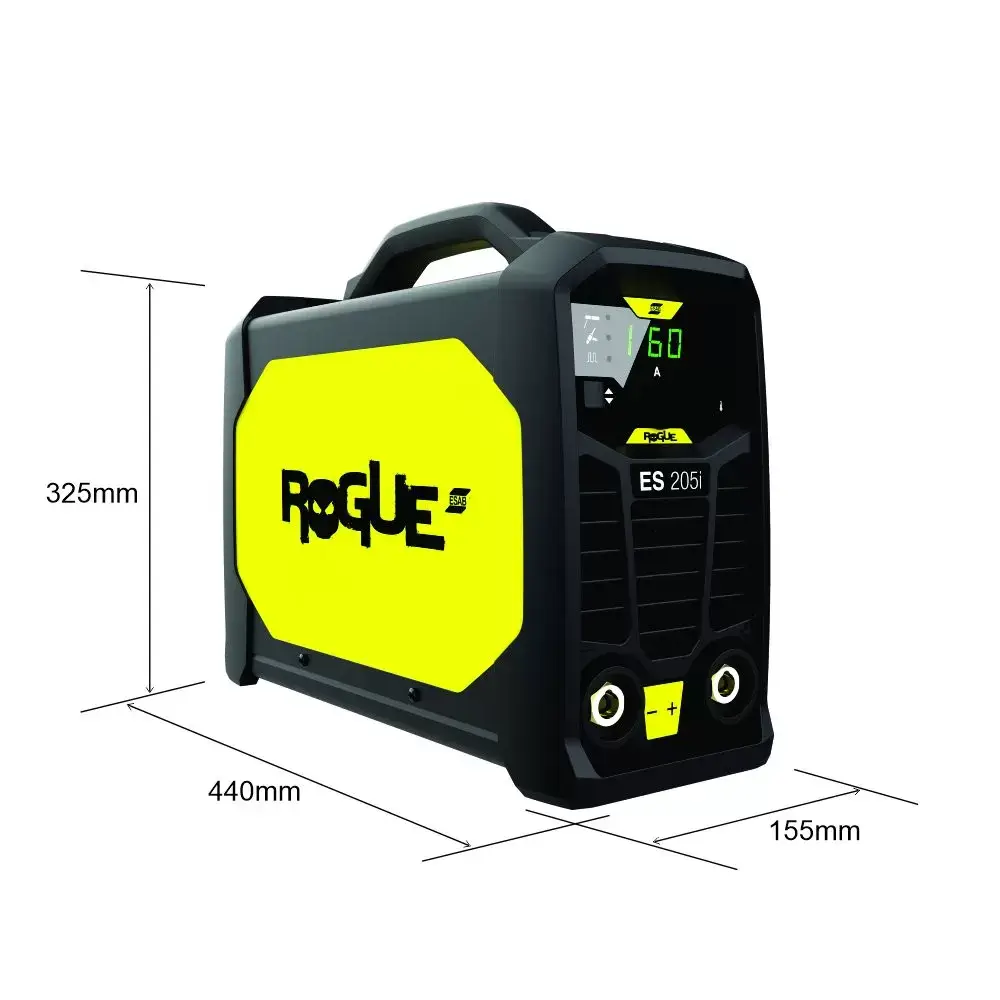 Máquina de Solda Inversora LHN ES205i Bivolt ESAB Rogue