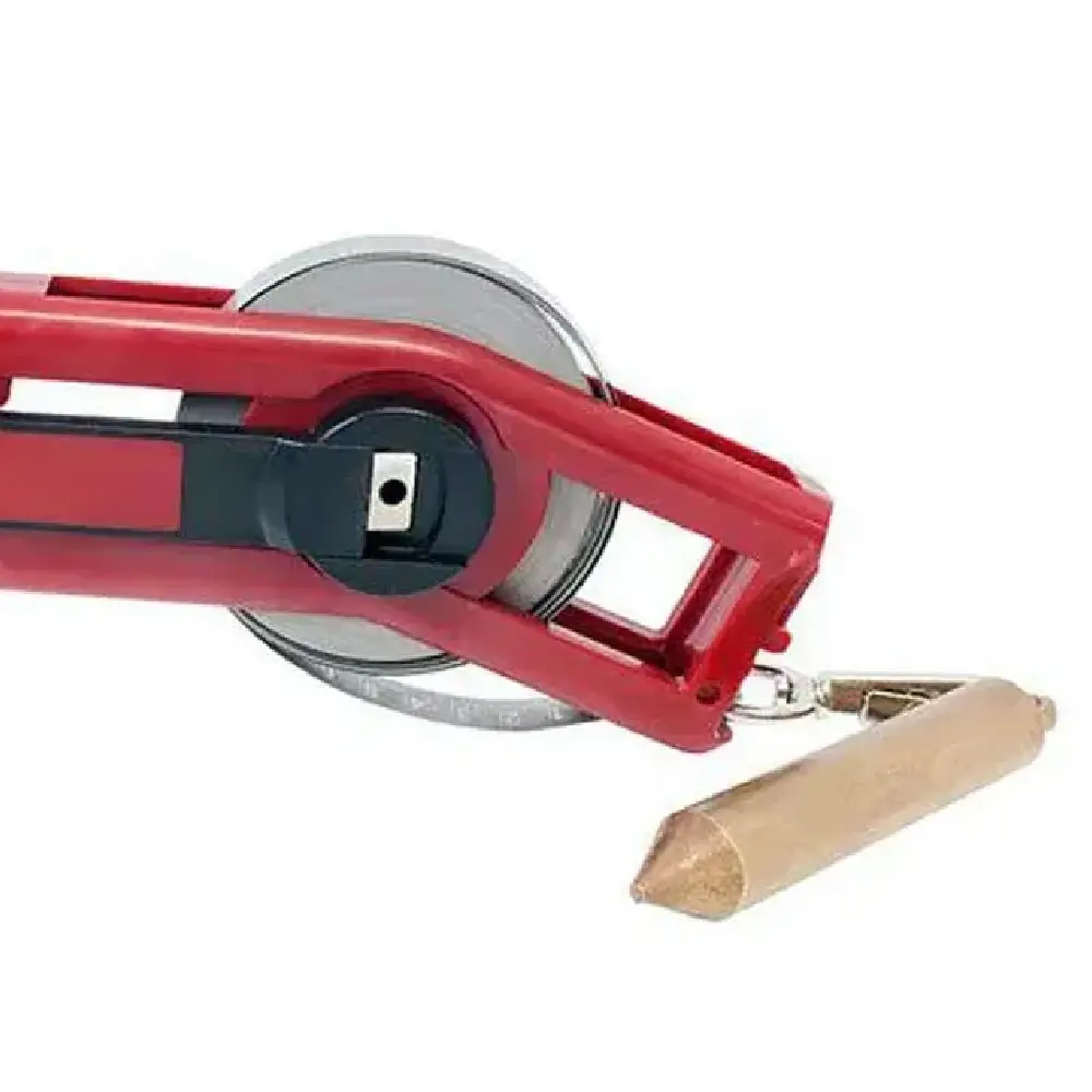 Trena de Profundidade com Prumo e Fita 30m de Aço Inox Zaas