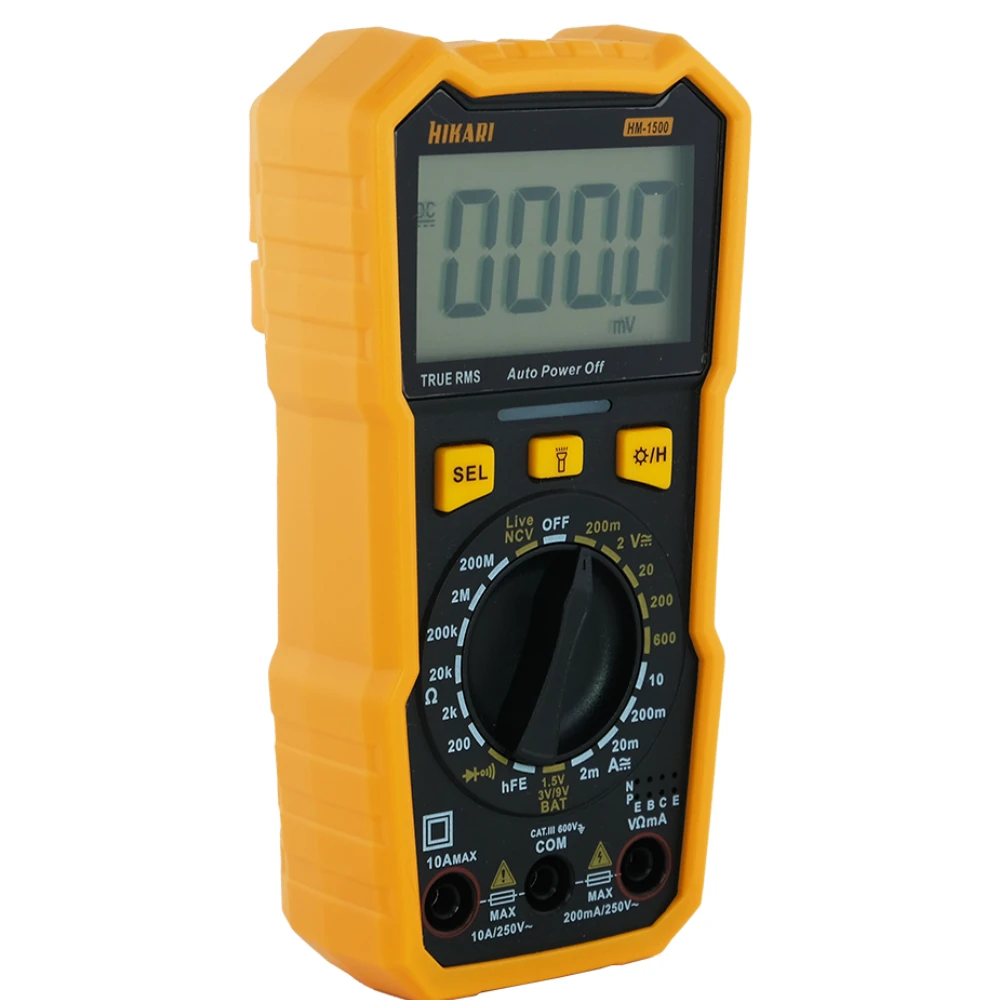 Multimetro Digital HM-1500 Hikari