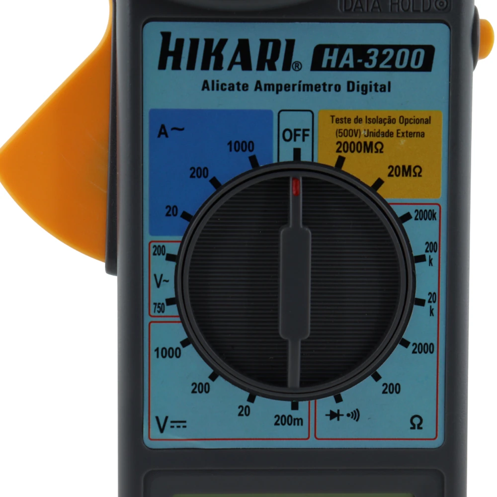 Alicate Amperimetro Digital HA-3200 Hikari