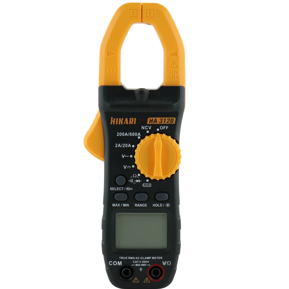 Alicate Amperimetro Digital HA-3120 Hikari