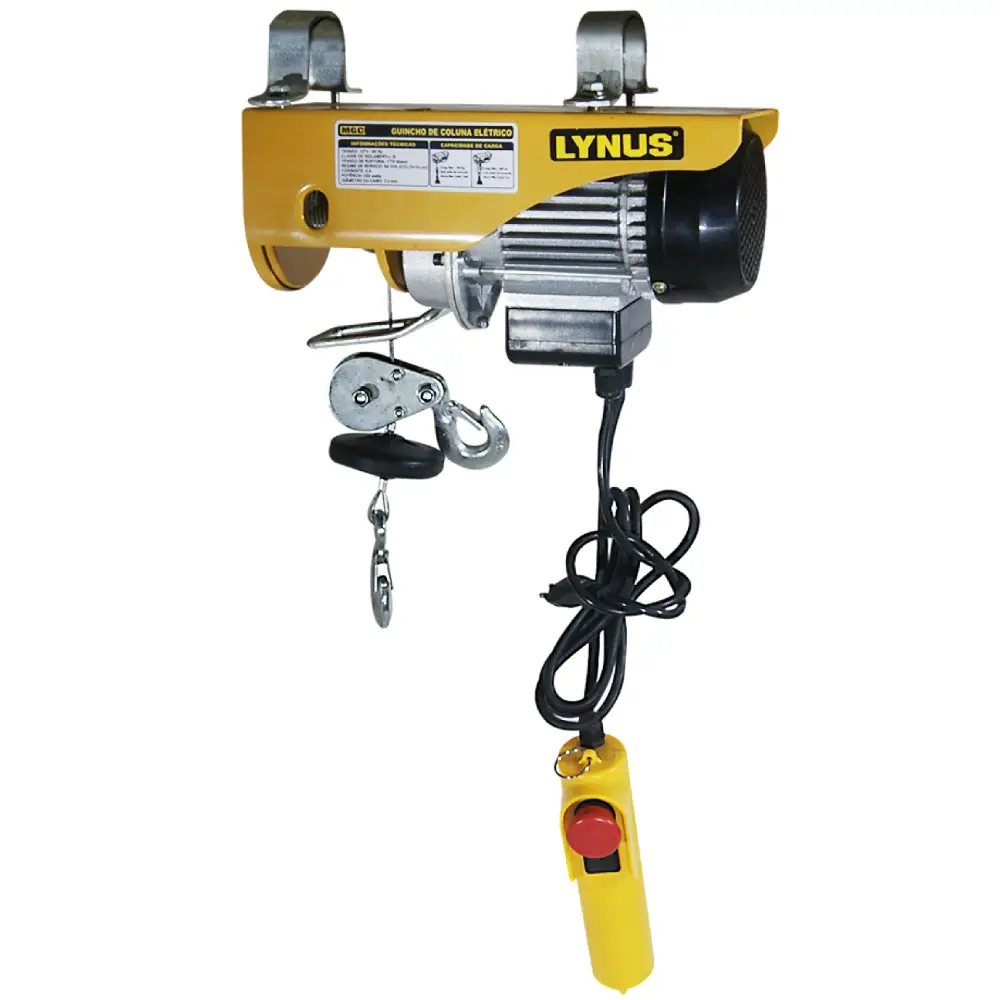 Guincho Elétrico de Coluna MGC-300 600kg 110V Lynus