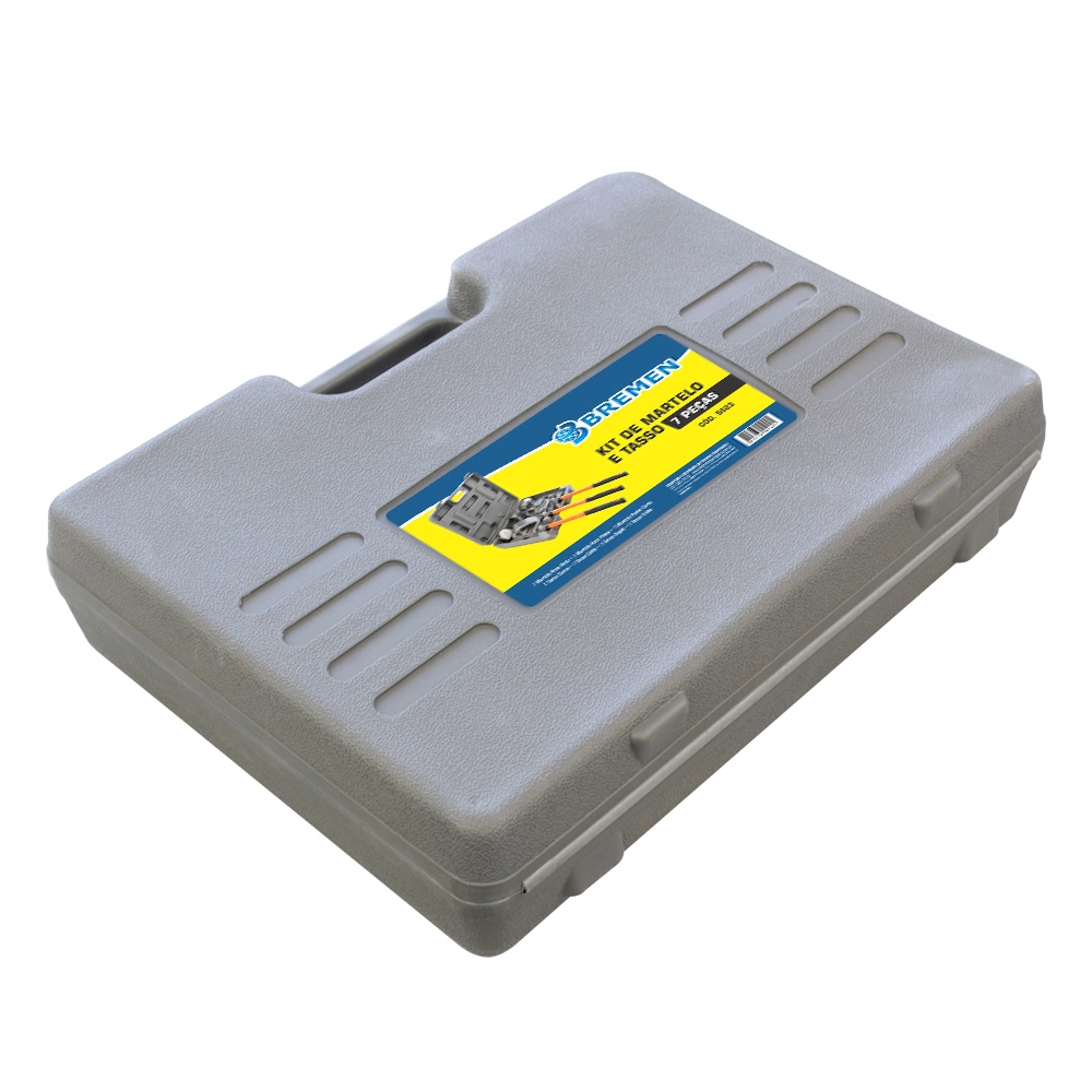 Kit De Martelo e Tasso Em Aço C/7PCS 5623 Bremen