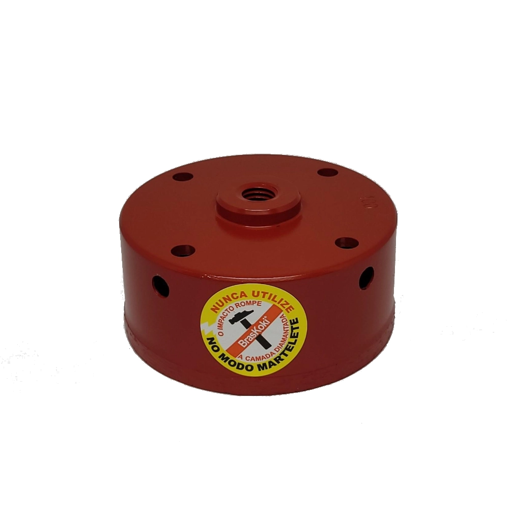 Serra Copo Diamantada 100mm s/ Haste Braskoki