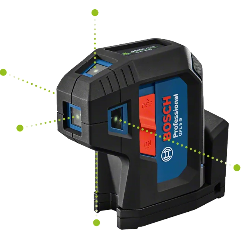 Nível Laser Linhas Verde 30m GPL 5G Bosch