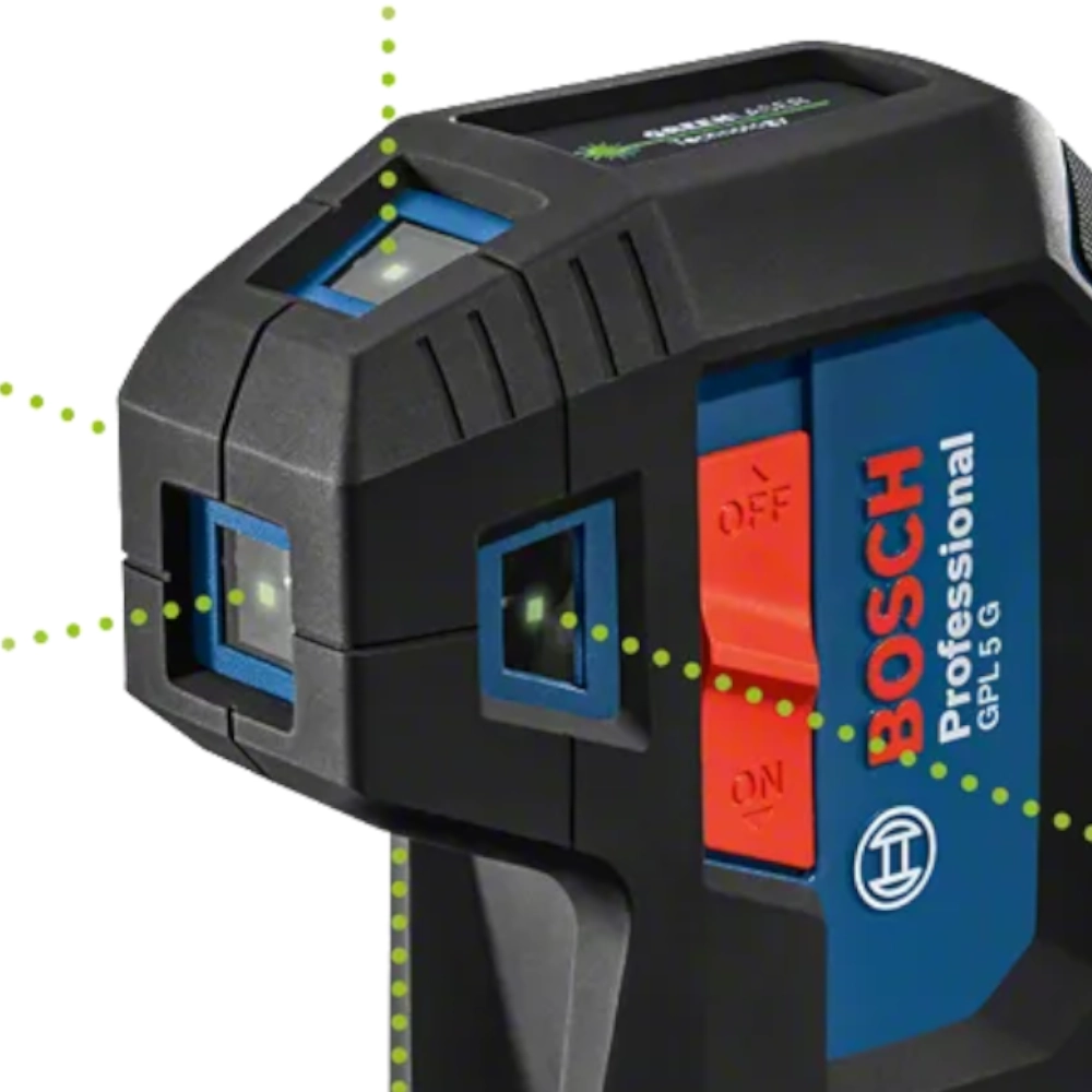 Nível Laser Linhas Verde 30m GPL 5G Bosch