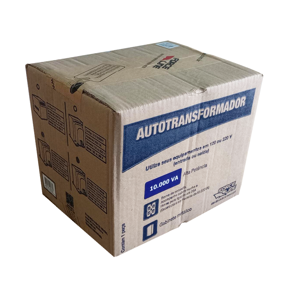 Auto Transformador Force Line Slim Prem J 10000VA BIV 7140W