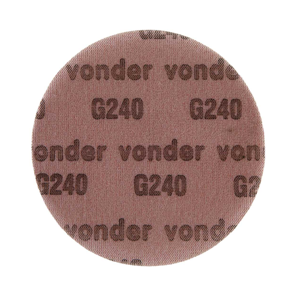  Disco Abrasivo Telado 150mm - 6pol GR240 C/5UN VONDER