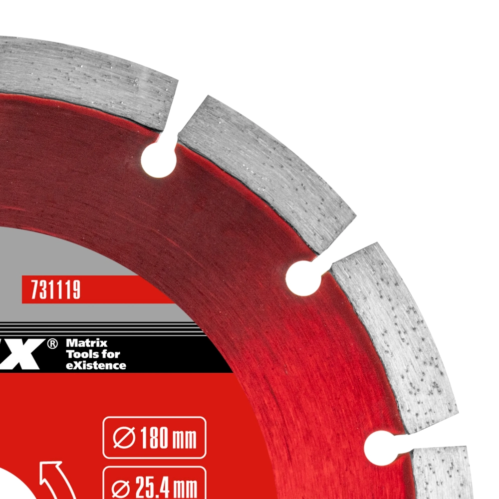 Disco Diamantado Segmentado 180MM Corte Seco 731119 Mtx