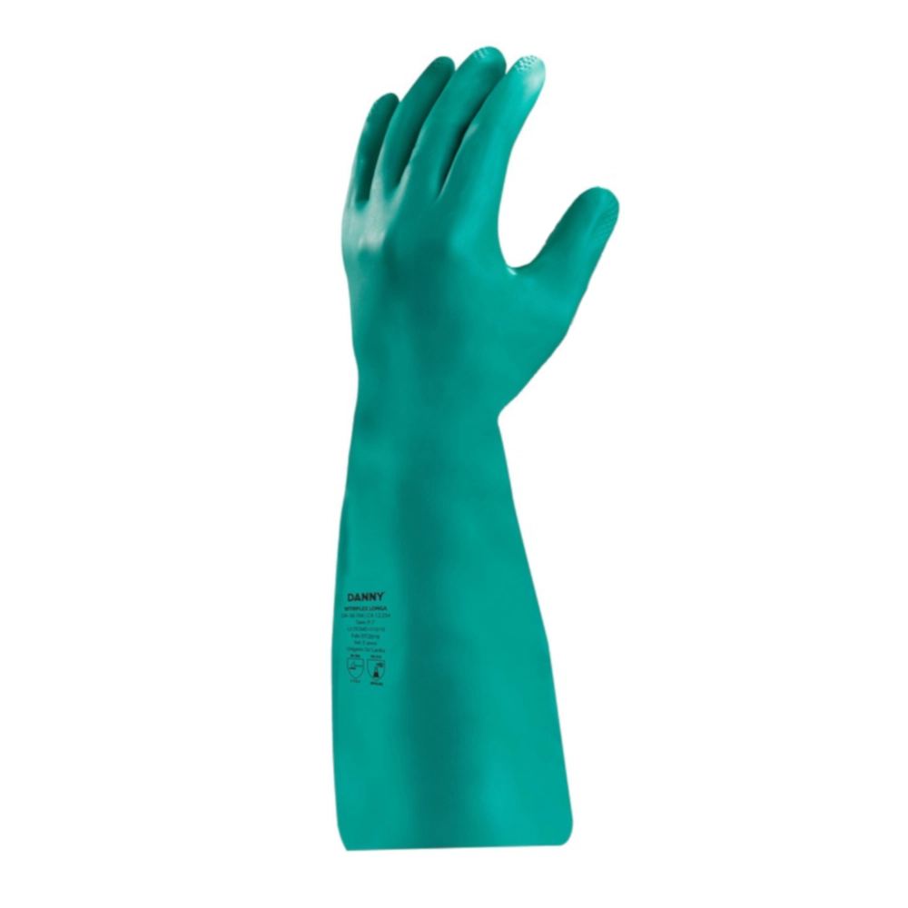 Luva Nitrilica Longa 46CM Danny