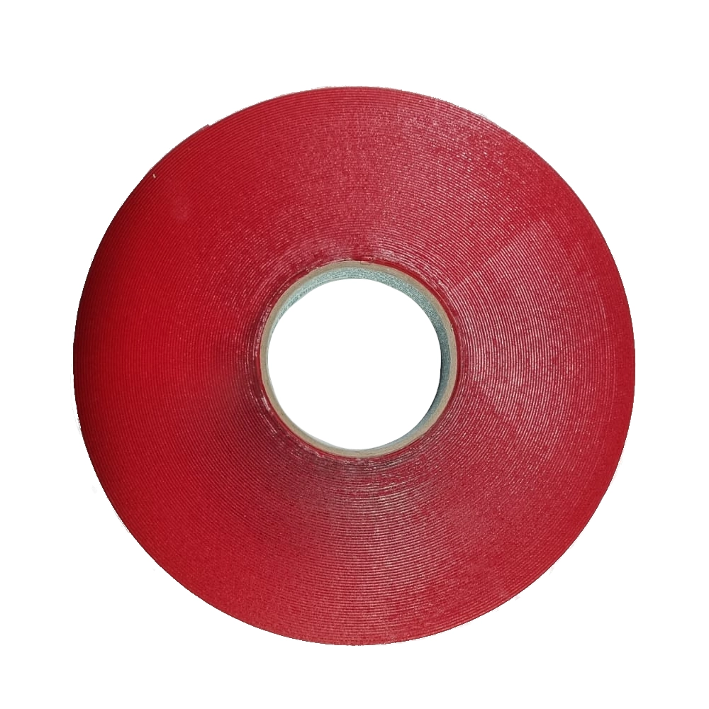 Fita Dupla Face VHB 4910 Transparente Vermelha 25x33m 3M