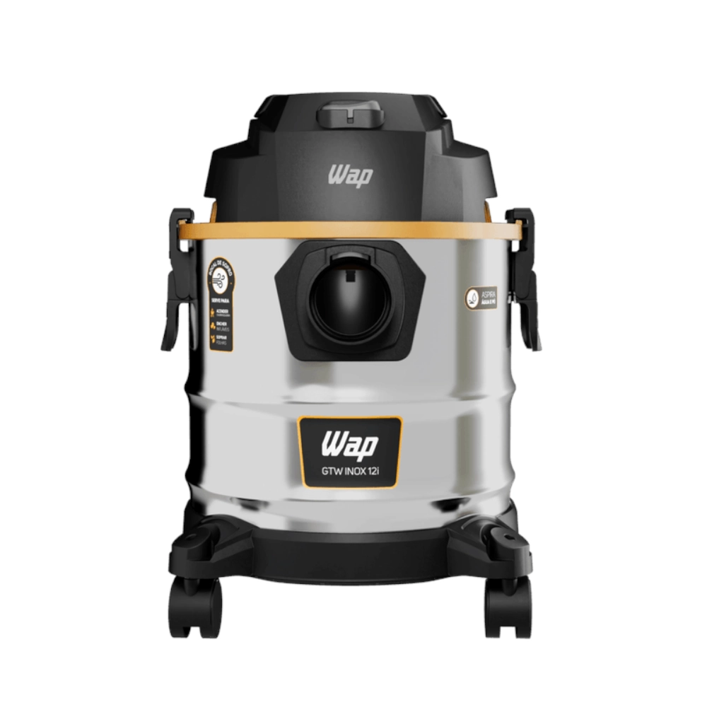 Aspirador De Pó e Água GTW INOX 12L 1600W 110V WAP
