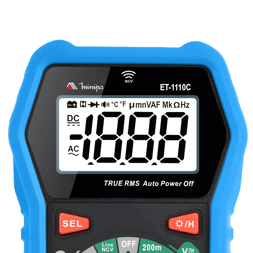 Multímetro Digital ET-1110C Minipa