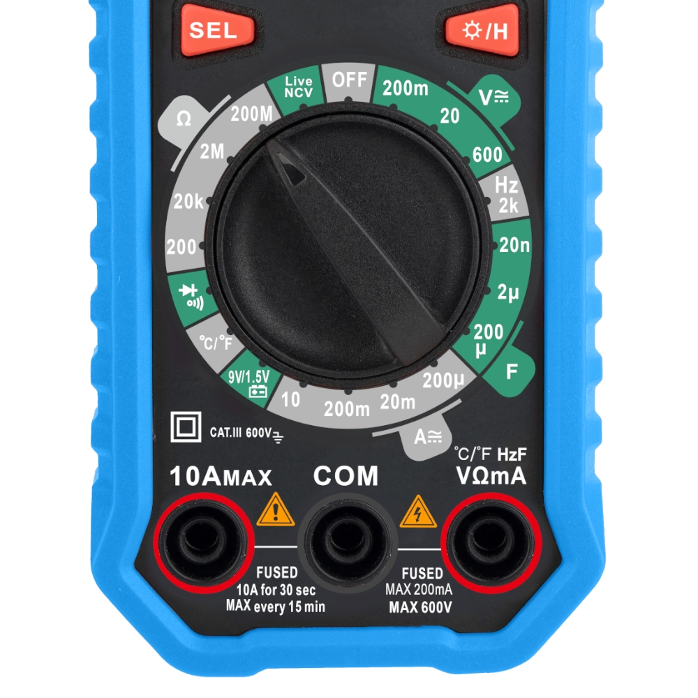 Multímetro Digital ET-1110C Minipa