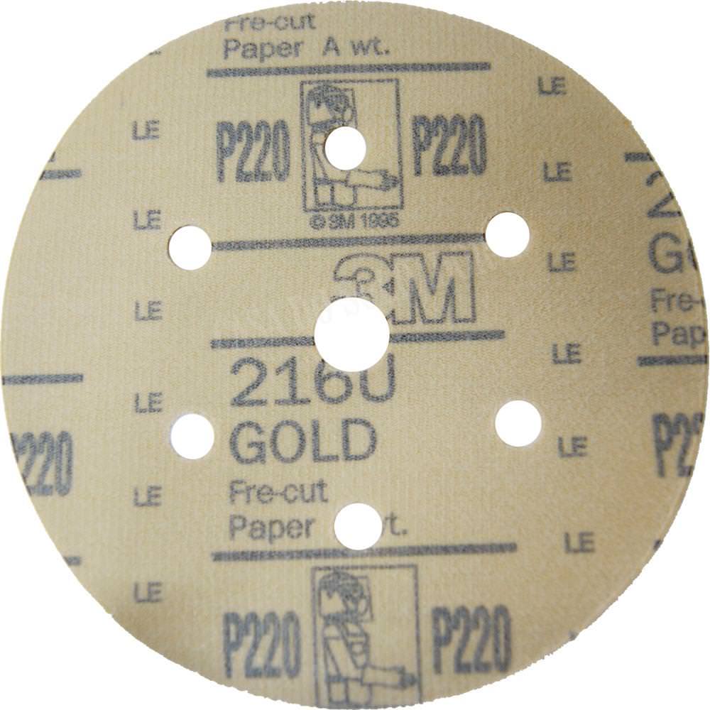 Disco de Lixa Ouro 236U / 216U 152mm Grão 80 - 3m