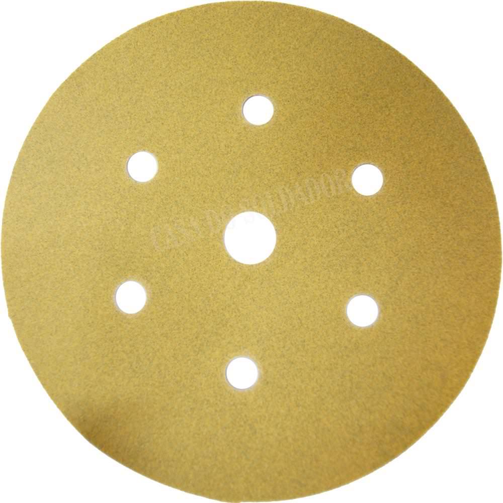 Disco de Lixa Ouro Hookit 152mm Grão 400 216U - 3m
