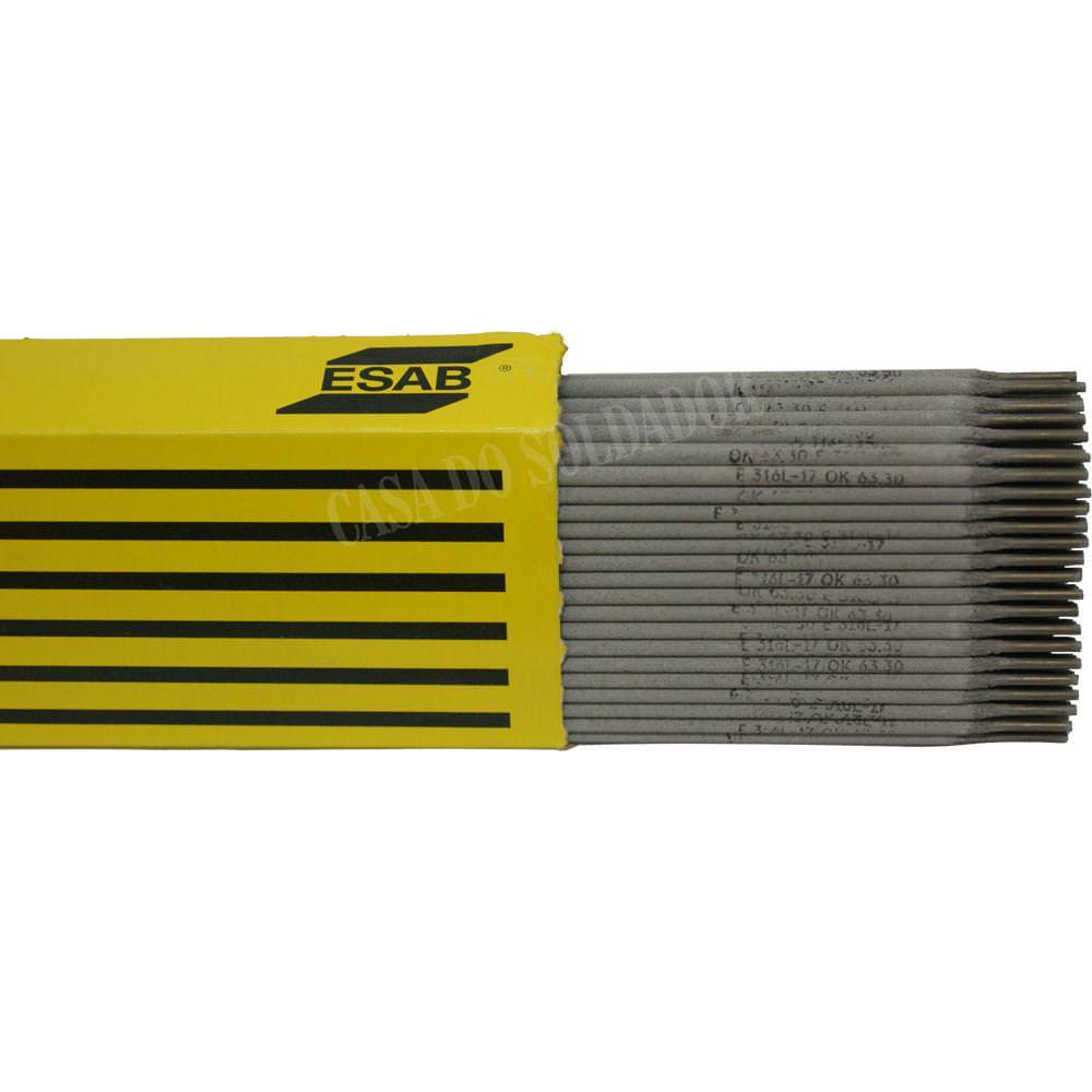 Eletrodo OK Inox 63.30 316L 1,60mm - Esab Eletrodo OK Inox 63.30 316L 1,60mm - Esab