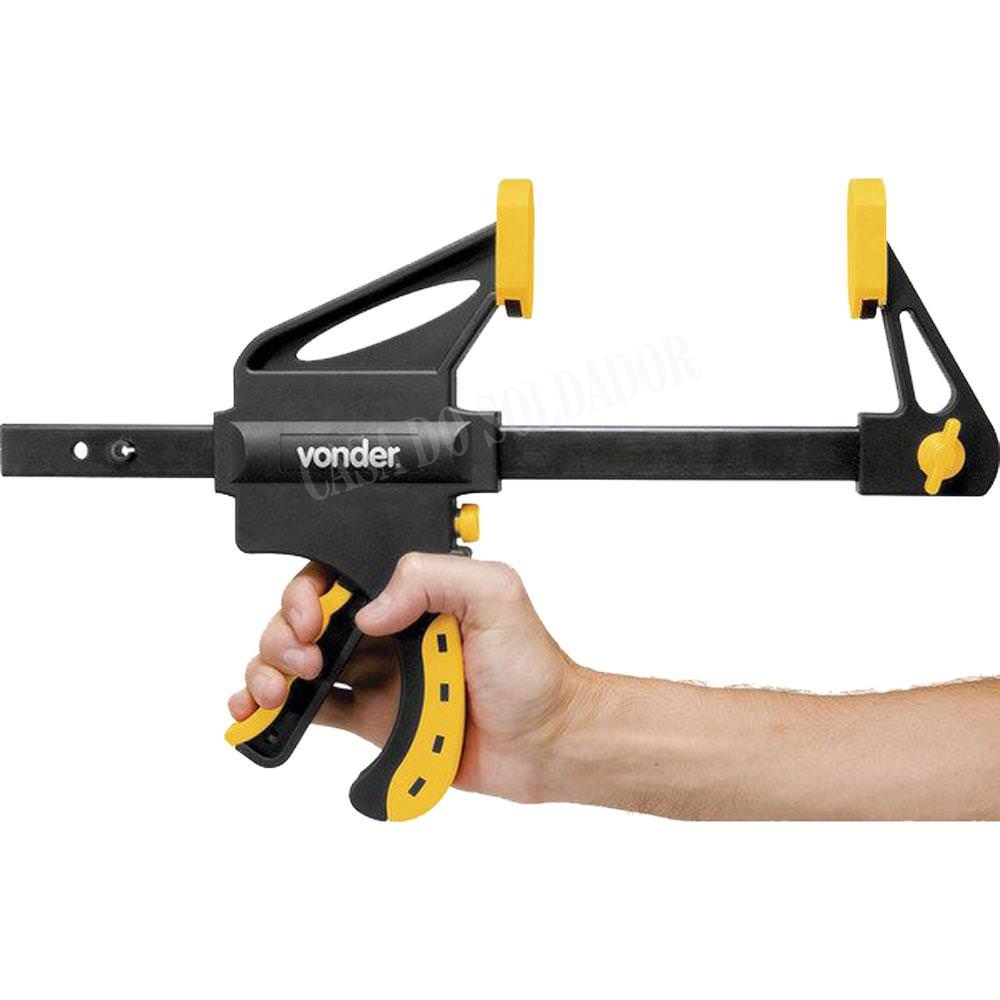 Grampo tipo sargento de aperto rápido 12 polegadas GA 612 Vonder