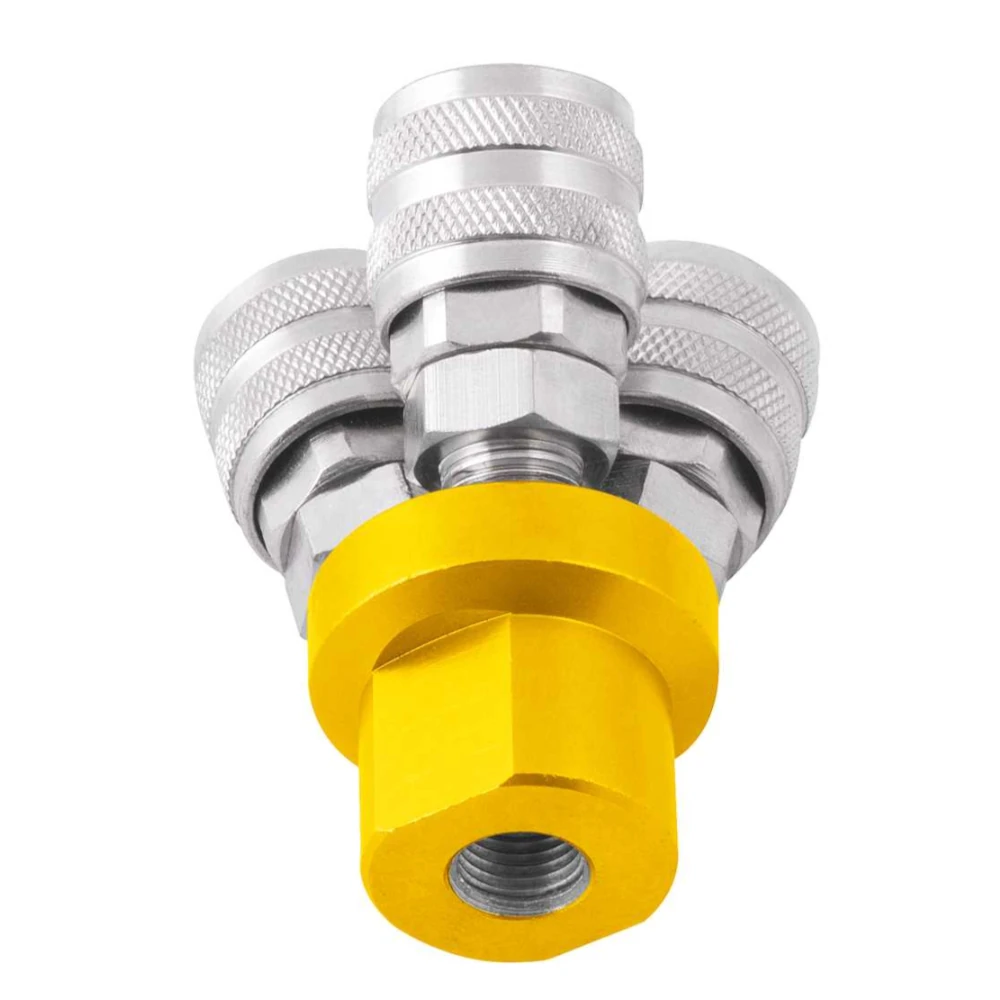 Engate Rápido Triplo 1/4" em Latão Vonder