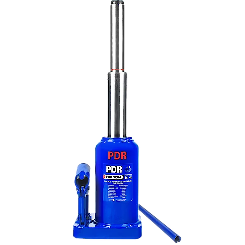 Macaco Hidráulico Tipo Garrafa 2 Estágios 8t/4t PRO9204 PDR