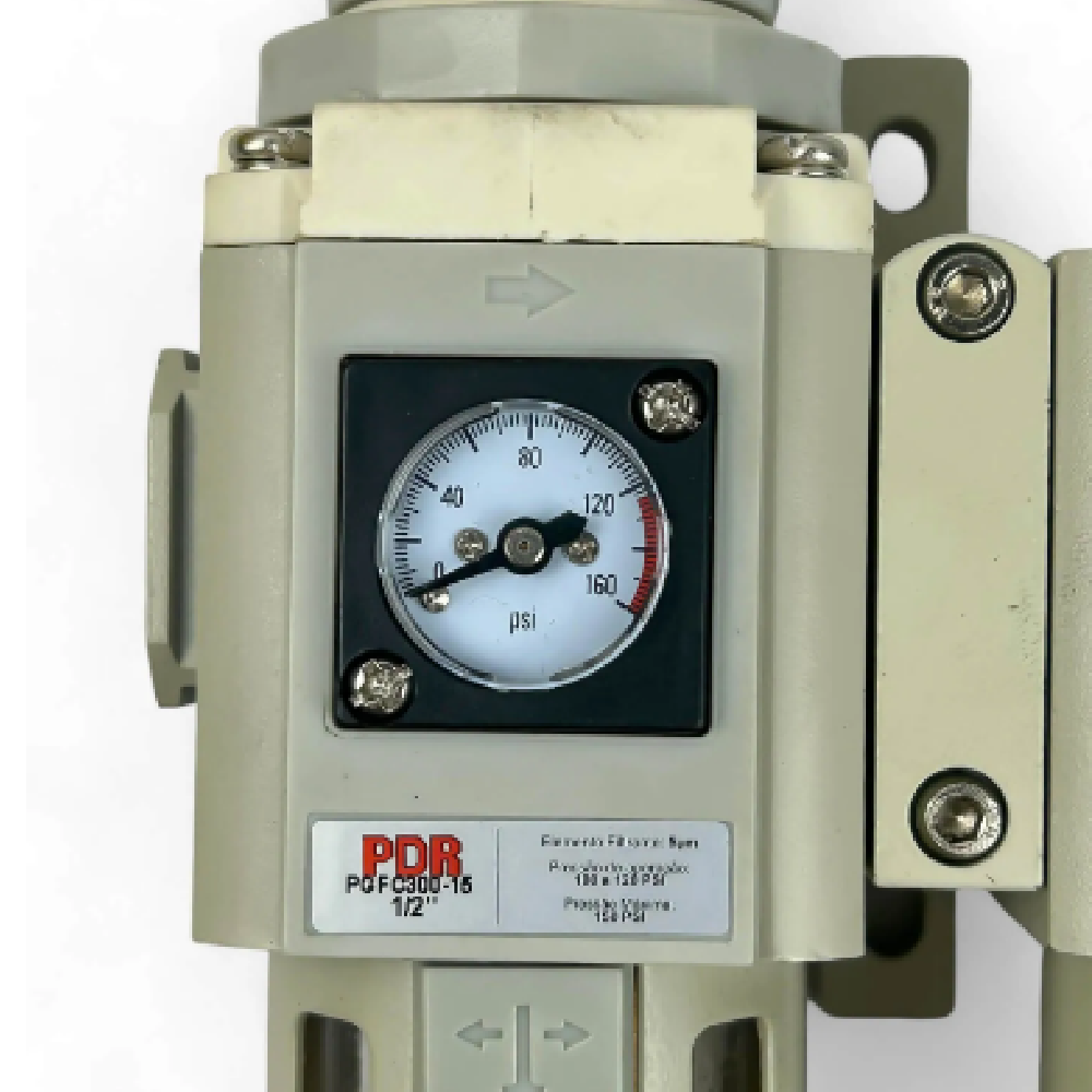 Filtro Ar Regulador Lubrificador GFC1/2 PGFC300-15 PDR