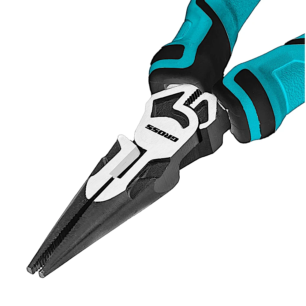 Alicate Bico Meia Cana Reto 6.1/2 Pol Gross 