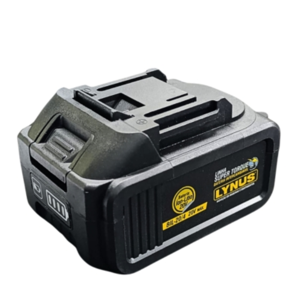 Bateria Lynus Ion-Lítio 20V 4.0Ah BIL20/4