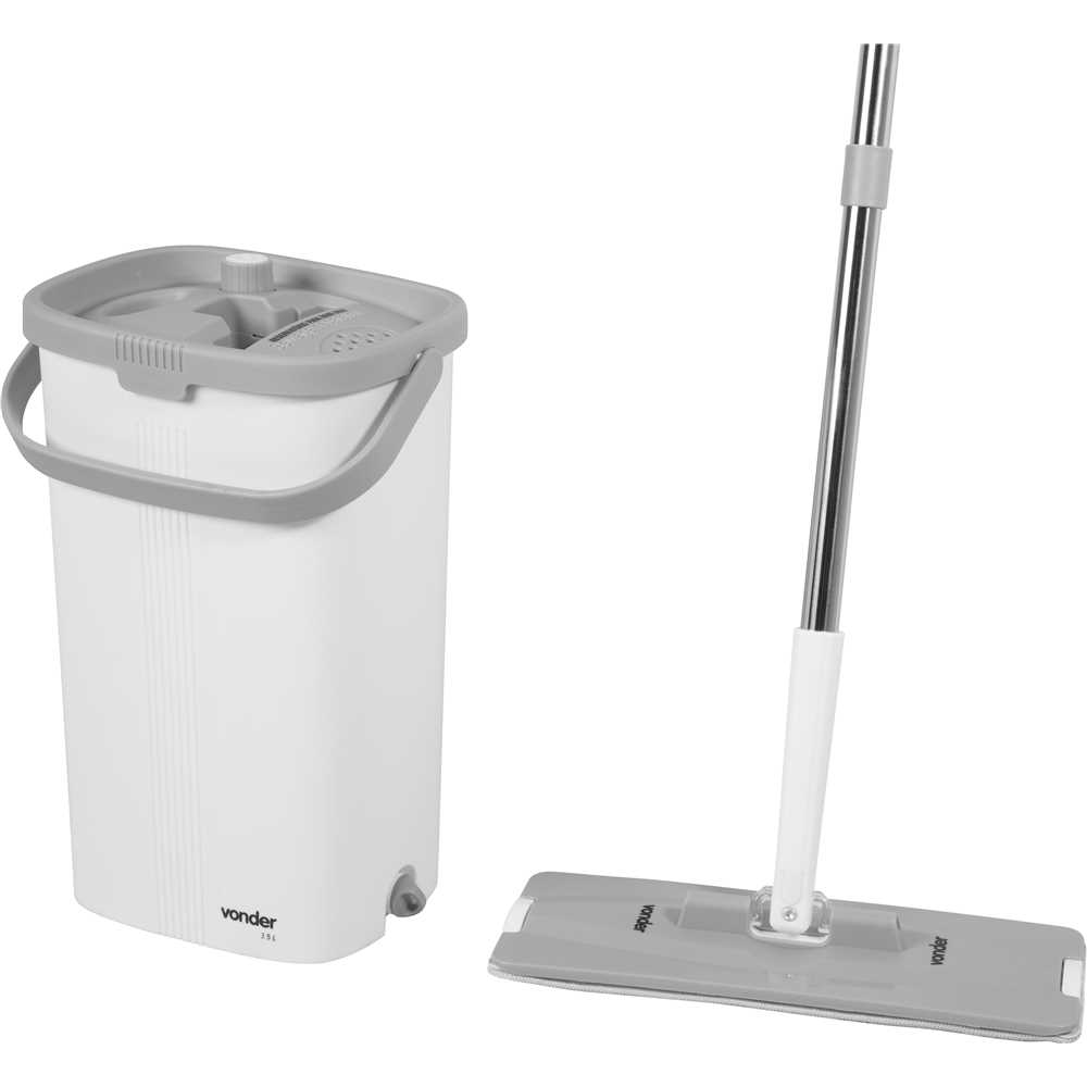 Rodo Mop Lava e Seca com Balde 3,5 L Vonder