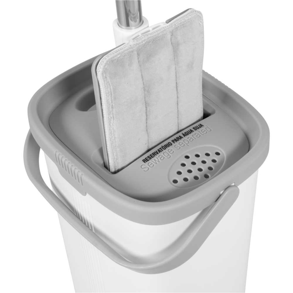 Rodo Mop Lava e Seca com Balde 3,5 L Vonder