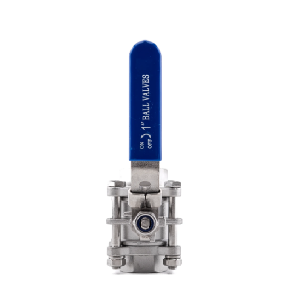 Registro Espera Tripartido 1'' INOX 304 Passa Plena Bremen 
