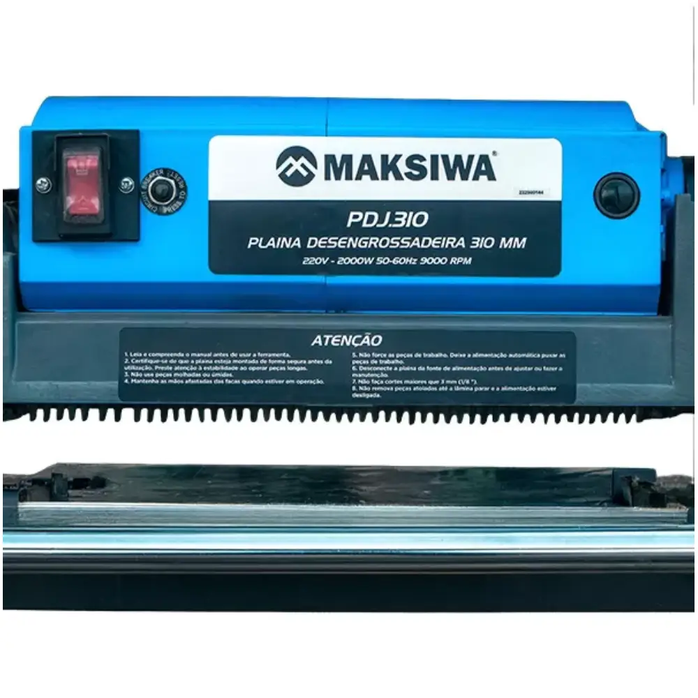 Plaina Desengrossadeira 310mm PDJ310 220V Maksiwa