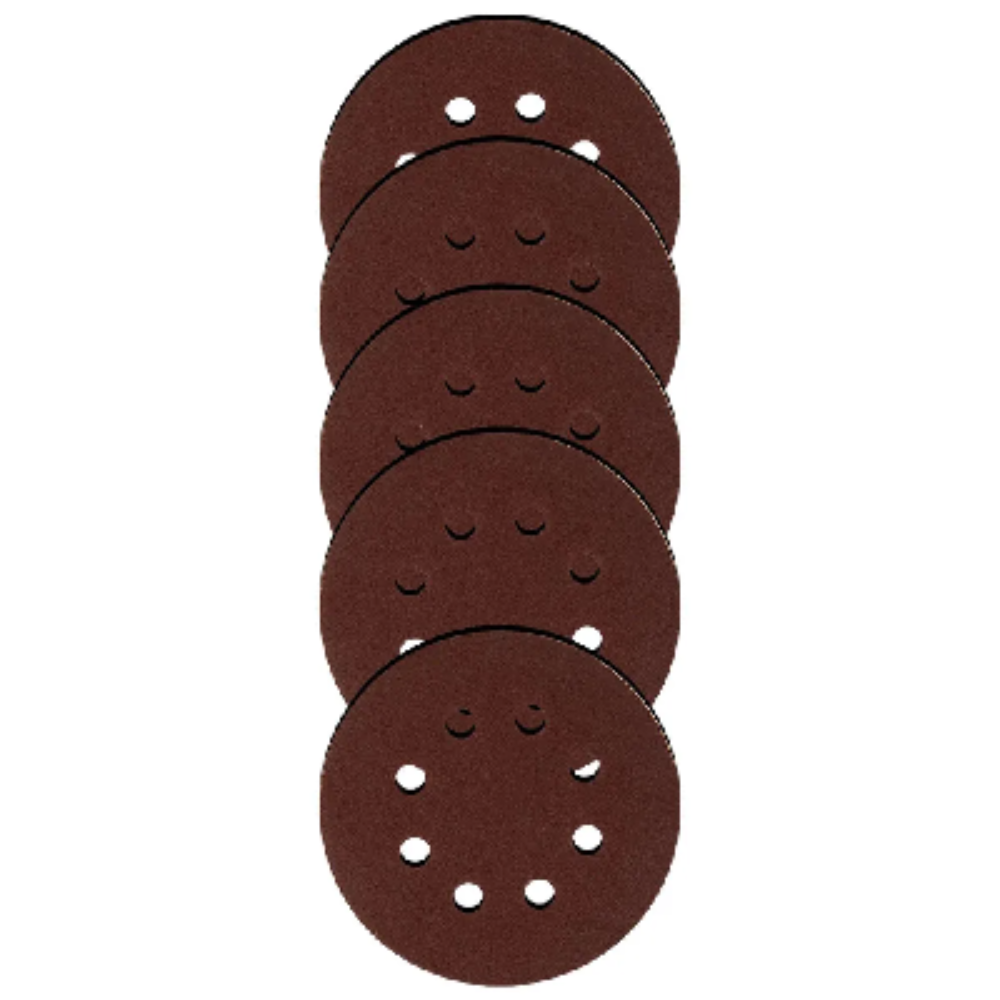Disco de Lixa com Furo Velcro 5" Grão 24 MTX 5 Peças
