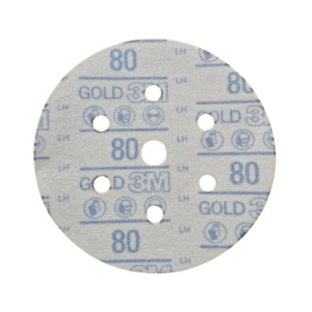 Disco Ouro 152mm Hookit GR080 288U 3M 