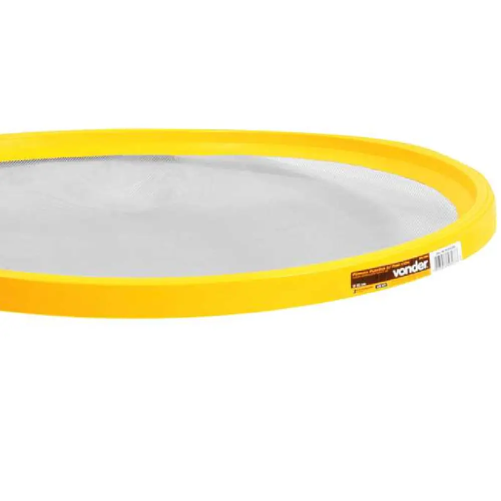 Peneira para fubá e cal aro plástico 55cm PPV 1655 Vonder