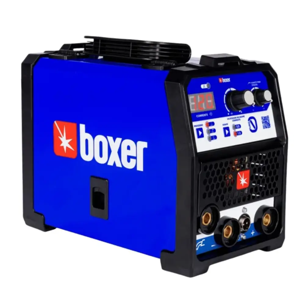 Máquina de Solda Multiprocesso 120A Mig 0 com Máscara Boxer