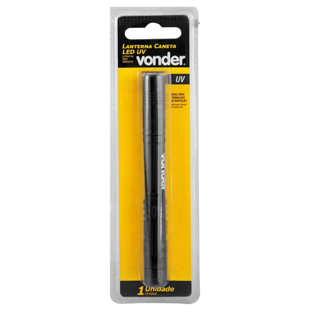 Lanterna Caneta LED UV Vonder