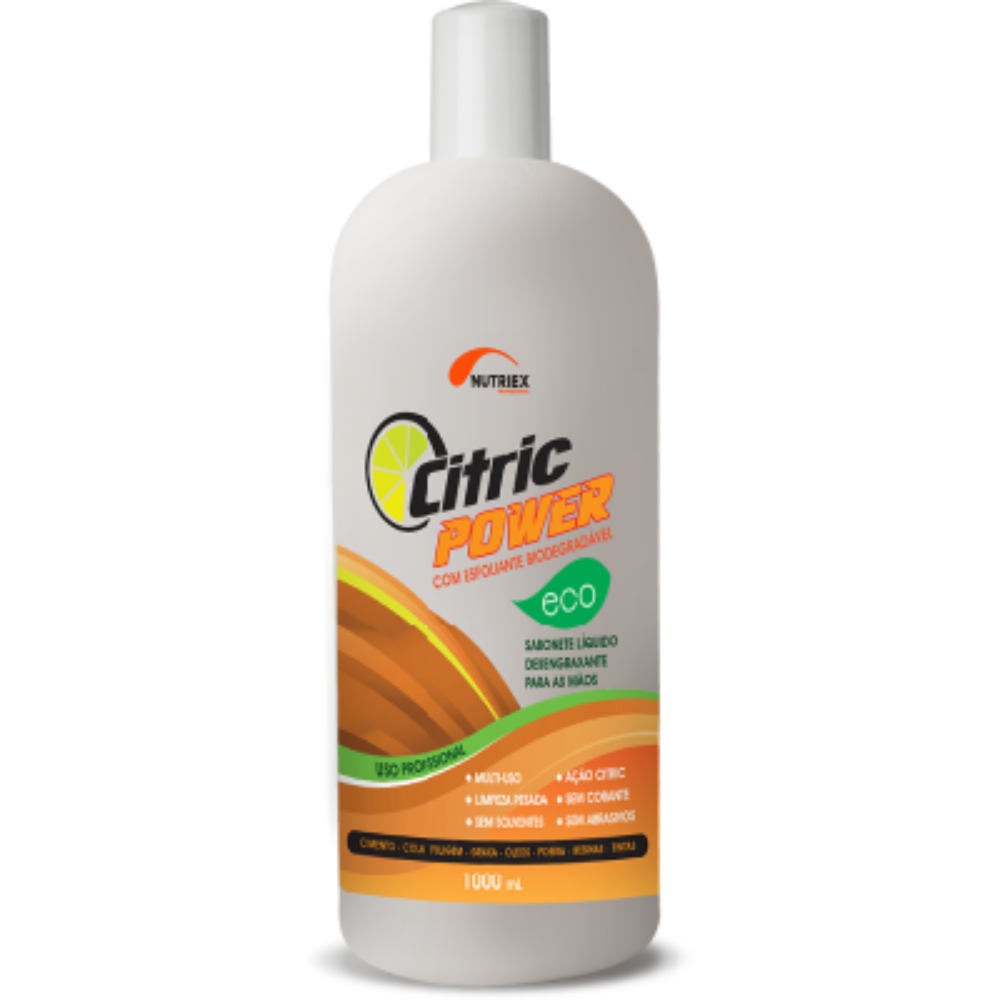 Sabonete Líquido Desengraxante Citric Power 1L Nutriex