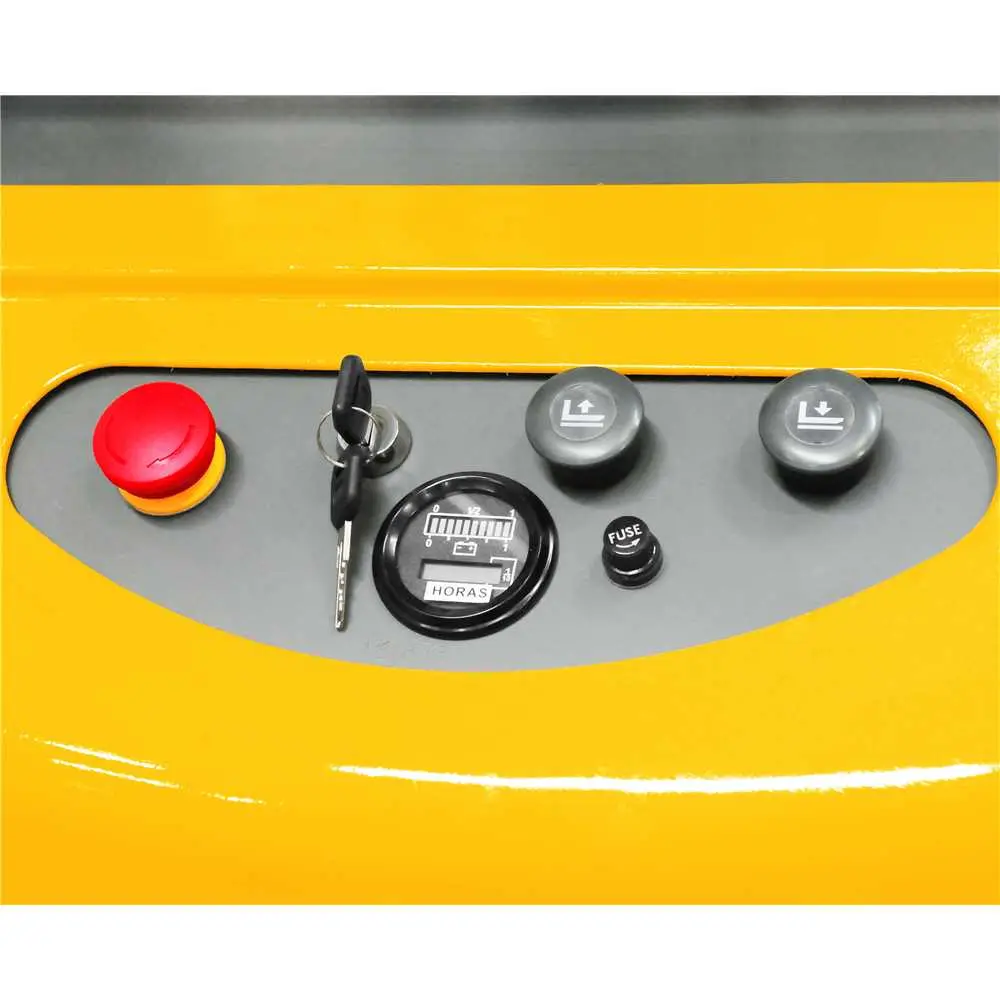 Empilhadeira Semielétrica ESV 1500 1,5T Elevação 3,5m Vonder