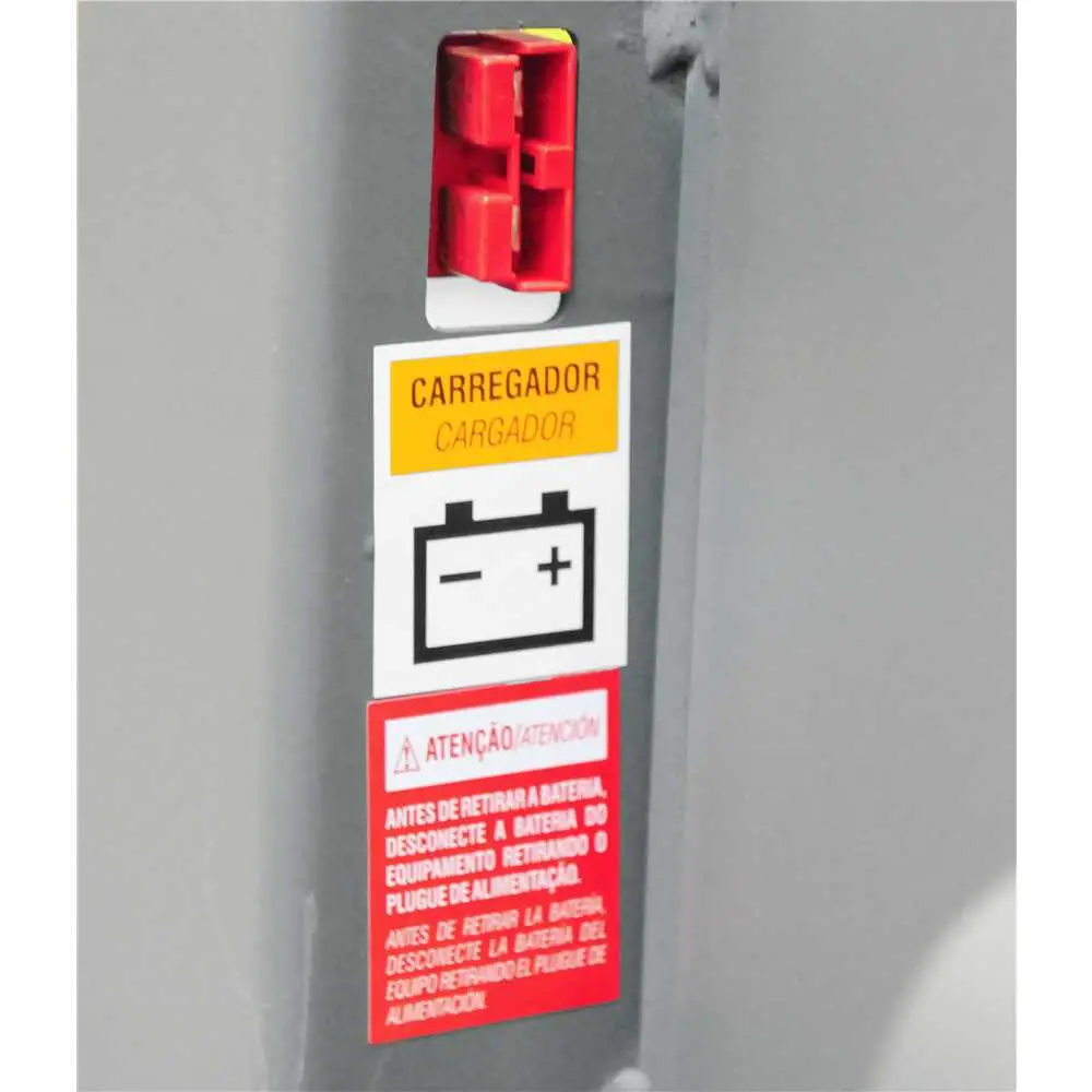 Empilhadeira Semielétrica ESV 1500 1,5T Elevação 3,5m Vonder