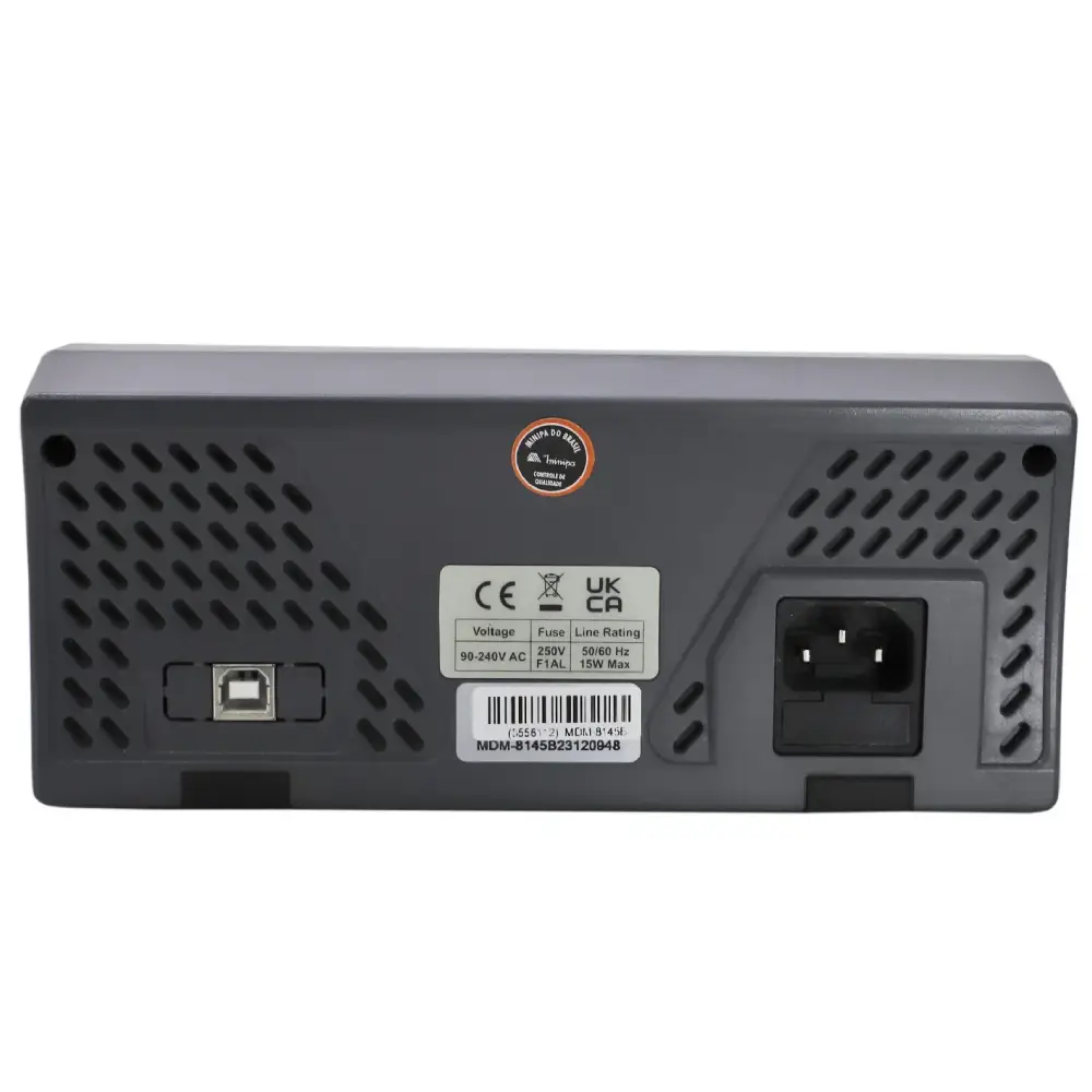 Multímetro de Bancada MDM-8145B True RMS USB Minipa