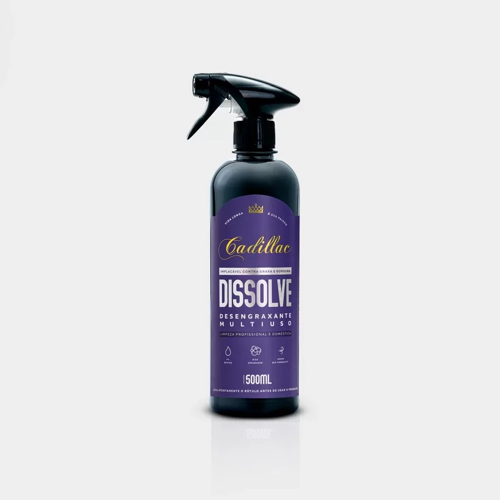 Desengraxante Dissolve p/ Limpeza Pesada 500 ml Cadillac