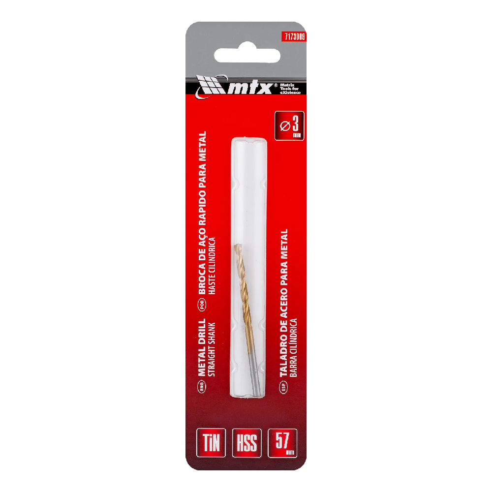 Broca MTX A/R 03,00MM Titanium 7173009