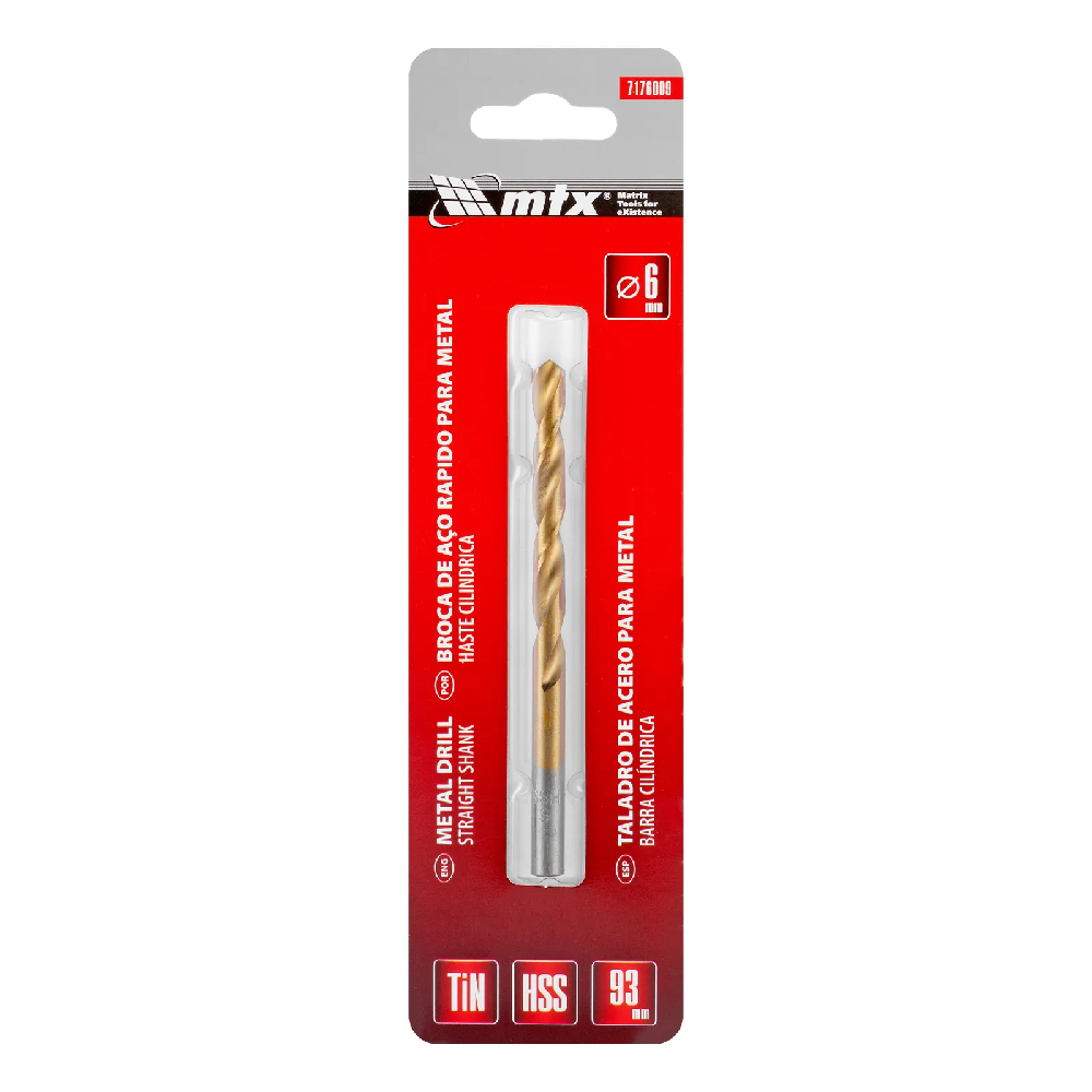 Broca MTX A/R 06,00MM Titanium 7176009