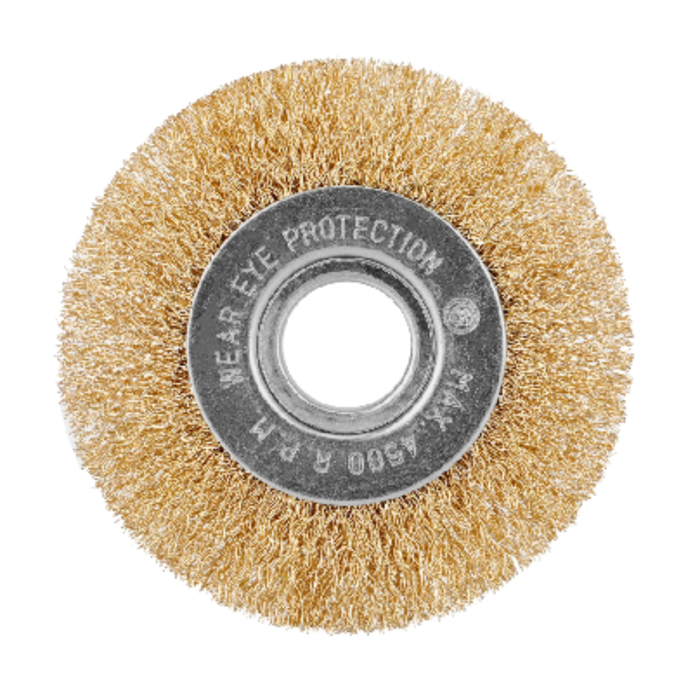 Escova Circular de Aço 4 Furo 22 mm 4500 RPM MTX 746489