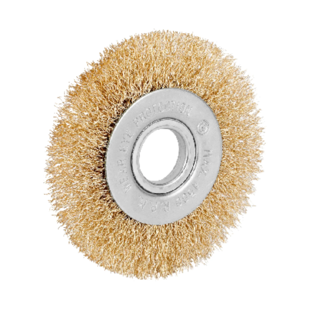 Escova Circular de Aço 4 Furo 22 mm 4500 RPM MTX 746489