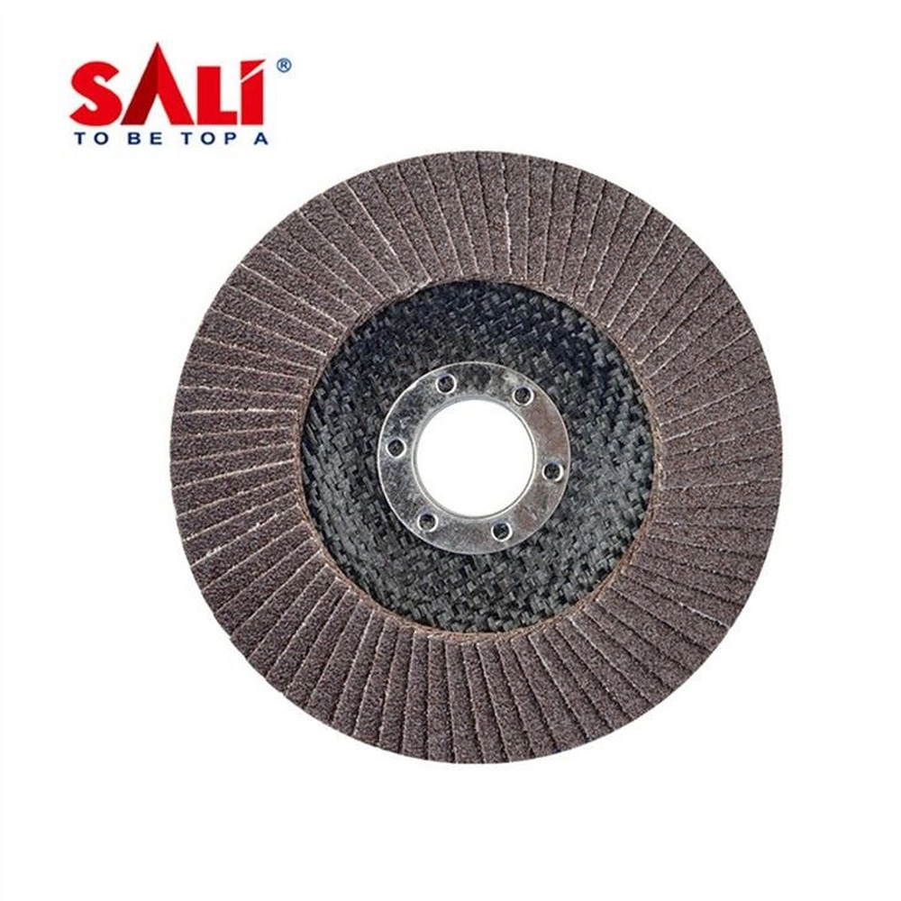 Disco Flap Curvado 115MM Fibra De Vidro Grão 120 Sali