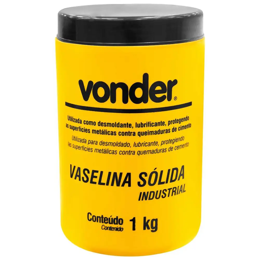 Vaselina Sólida Industrial 1kg Vonder