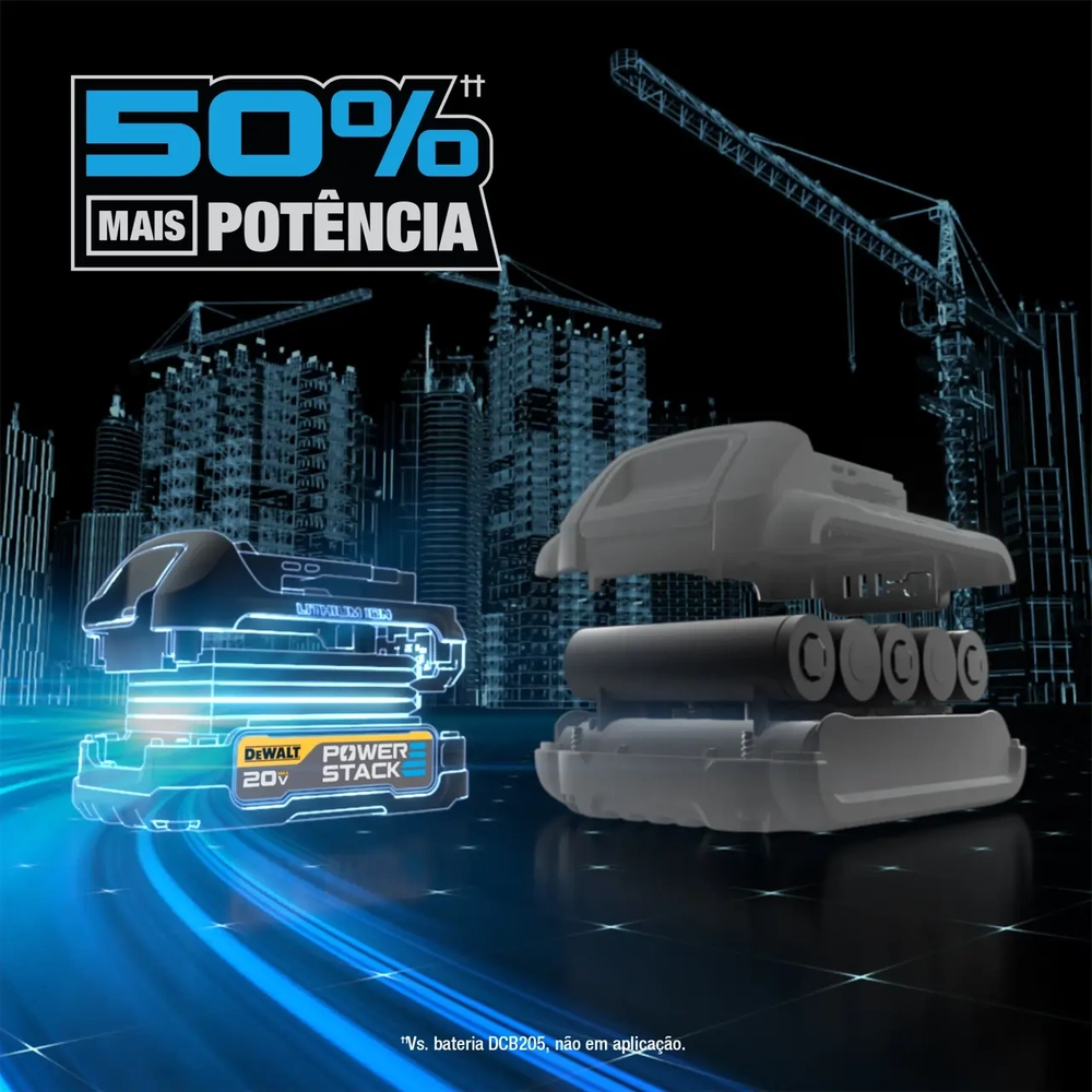 Bateria 5ah 20V POWERSTACK DCBP520 Dewalt