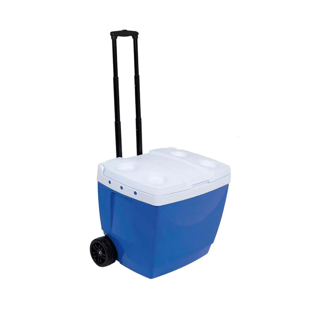 Caixa Térmica Cooler 42 Litros Azul Mor