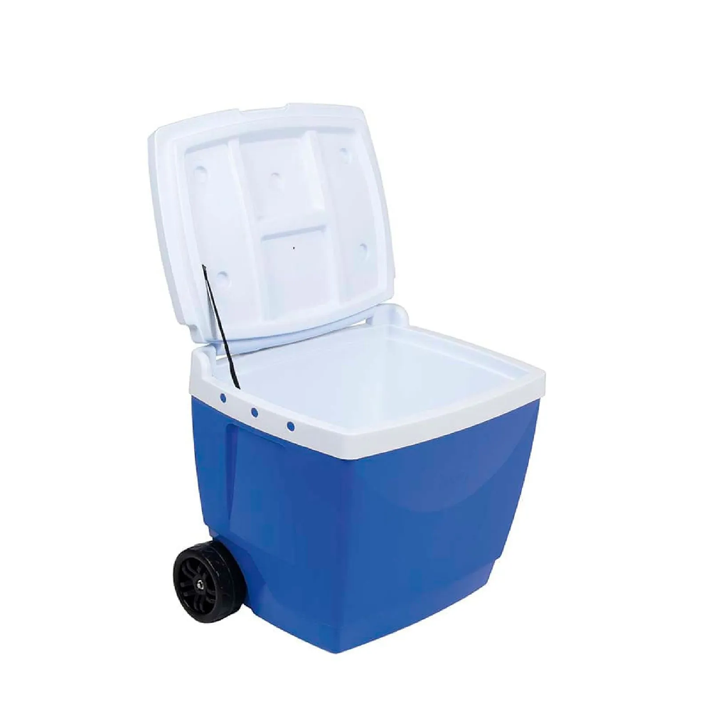 Caixa Térmica Cooler 42 Litros Azul Mor